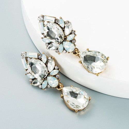 Fashion Jewelry Rhinestone Earrings For Women YWHME-561