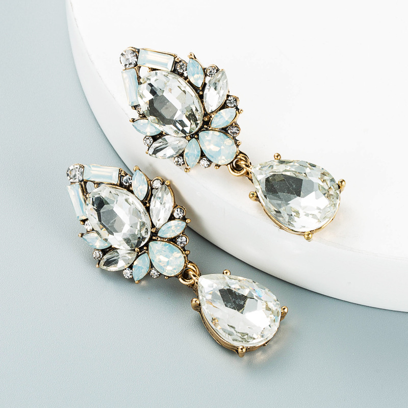 Fashion Jewelry Rhinestone Earrings For Women YWHME-561 