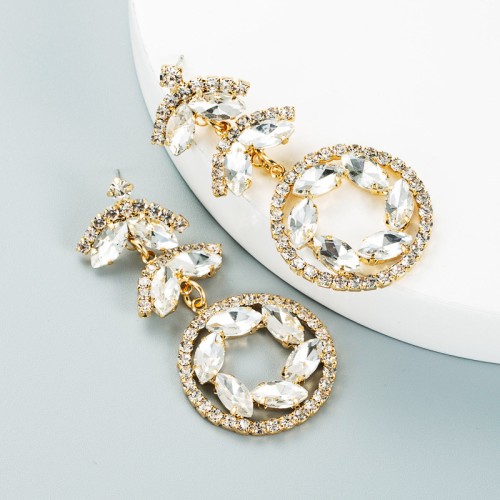 Fashion Jewelry Rhinestone Earrings For Women YWHME-562