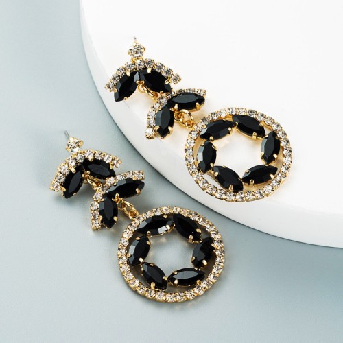 Fashion Jewelry Rhinestone Earrings For Women YWHME-562