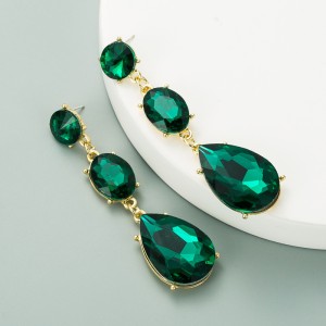 Fashion Jewelry Rhinestone Earrings For Women YWHME-563 