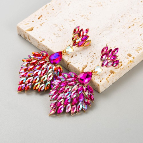 Fashion Jewelry Rhinestone Earrings For Women YWHME-564