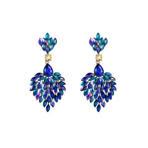 Fashion Jewelry Rhinestone Earrings For Women YWHME-564 