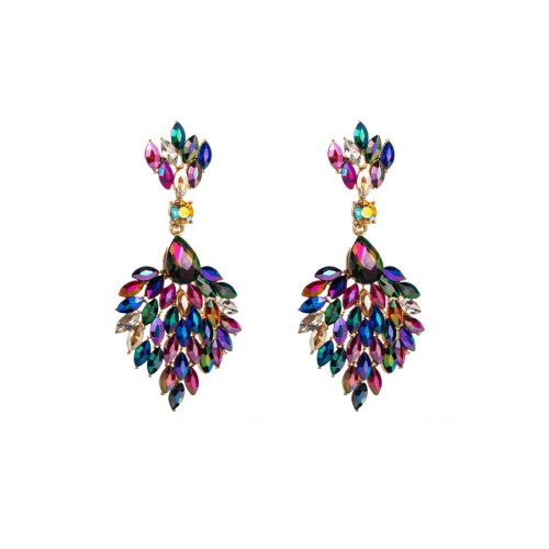 Fashion Jewelry Rhinestone Earrings For Women YWHME-564