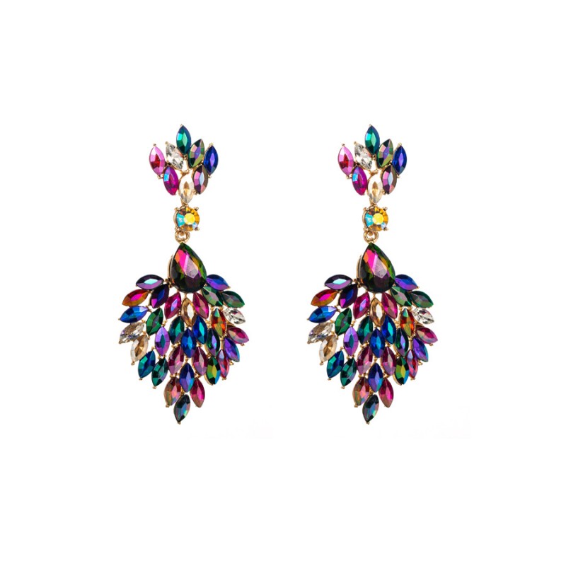 Fashion Jewelry Rhinestone Earrings For Women YWHME-564 