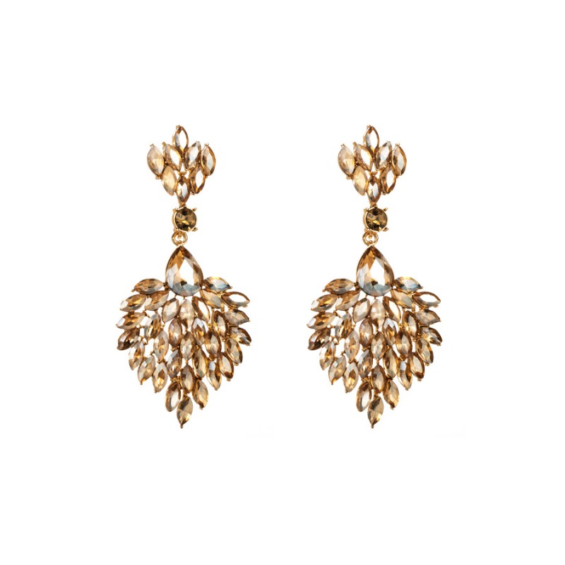 Fashion Jewelry Rhinestone Earrings For Women YWHME-564 