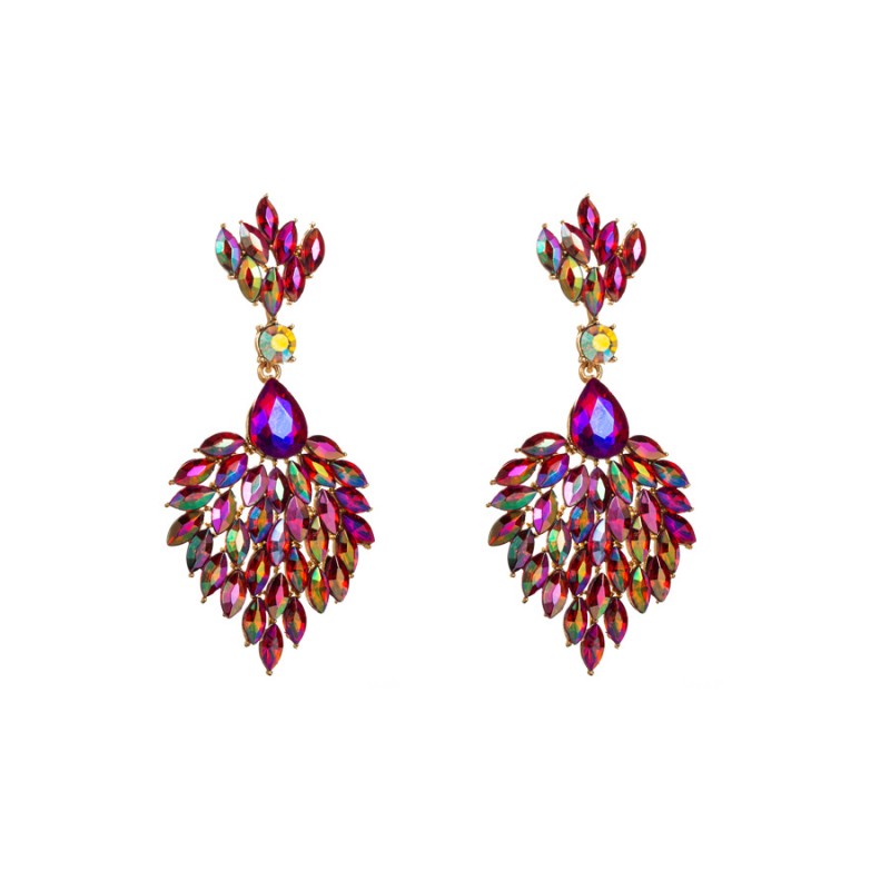 Fashion Jewelry Rhinestone Earrings For Women YWHME-564 