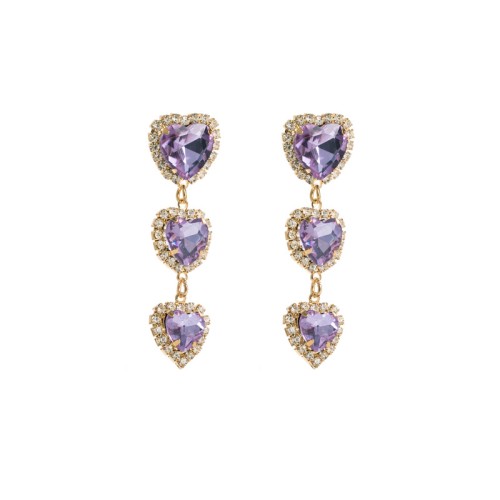 Fashion Jewelry Rhinestone Earrings For Women YWHME-565