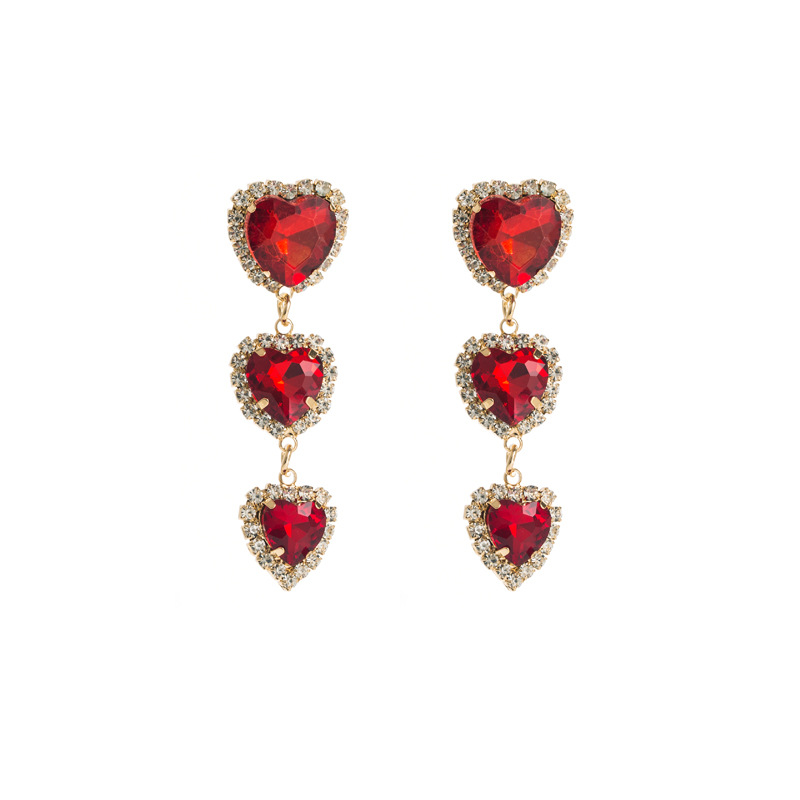 Fashion Jewelry Rhinestone Earrings For Women YWHME-565 