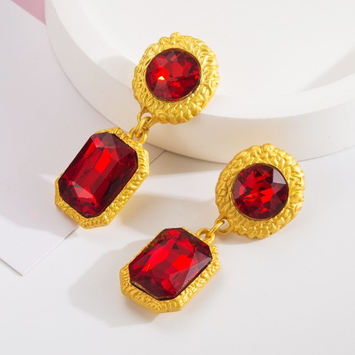 Fashion Jewelry Rhinestone Earrings For Women YWHME-567