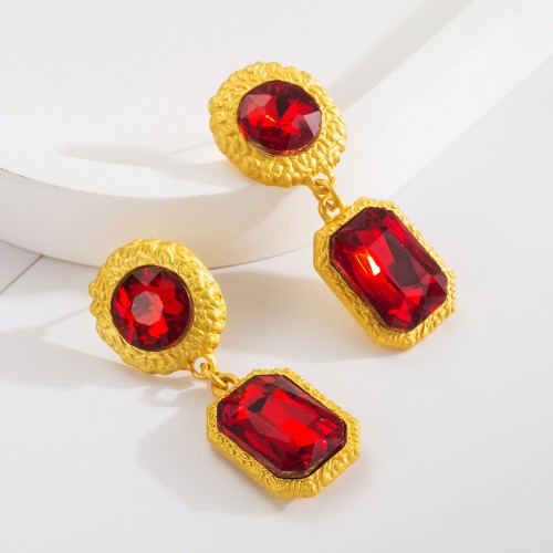 Fashion Jewelry Rhinestone Earrings For Women YWHME-567