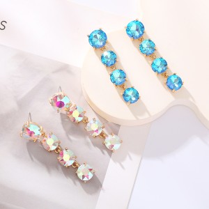 Fashion Jewelry Rhinestone Earrings For Women YWHME-568 