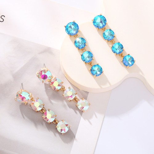 Fashion Jewelry Rhinestone Earrings For Women YWHME-568