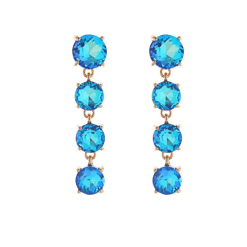 Fashion Jewelry Rhinestone Earrings For Women YWHME-568 