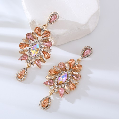 Fashion Jewelry Rhinestone Earrings For Women YWHME-570