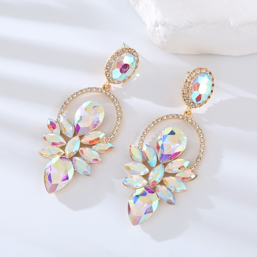 Fashion Jewelry Rhinestone Earrings For Women YWHME-571