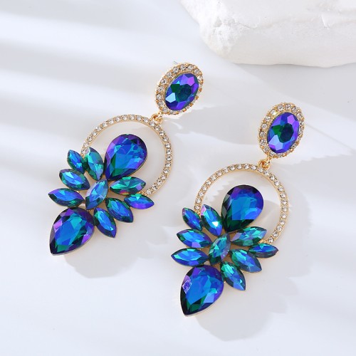 Fashion Jewelry Rhinestone Earrings For Women YWHME-571