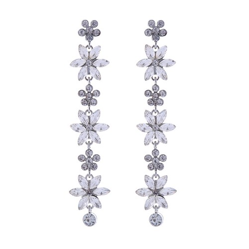 Fashion Jewelry Rhinestone Earrings For Women YWHME-572