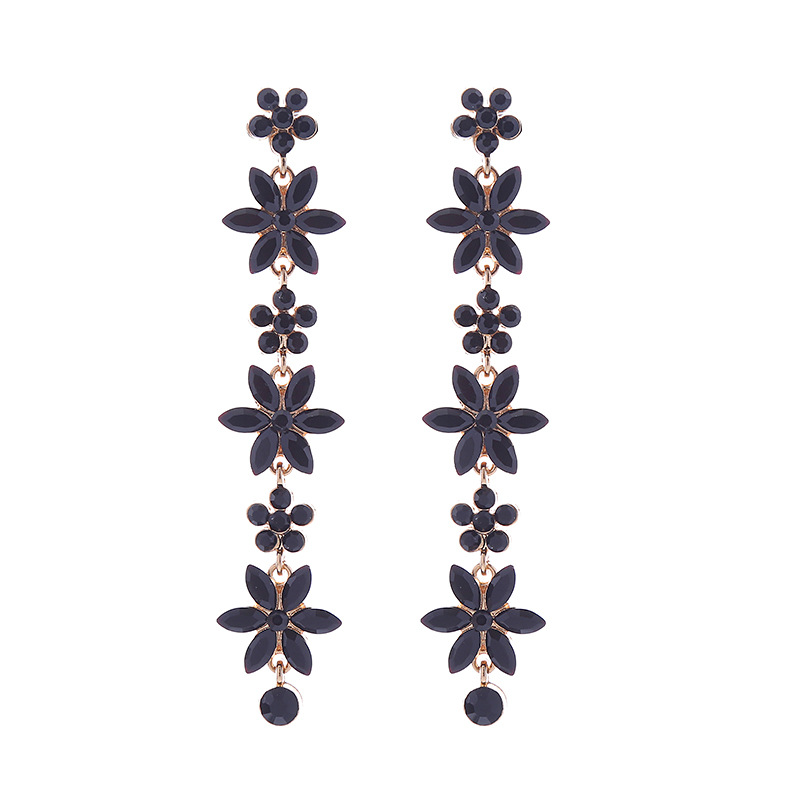 Fashion Jewelry Rhinestone Earrings For Women YWHME-572 