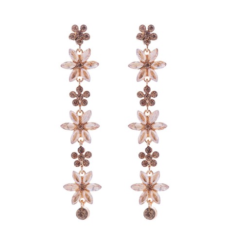 Fashion Jewelry Rhinestone Earrings For Women YWHME-572