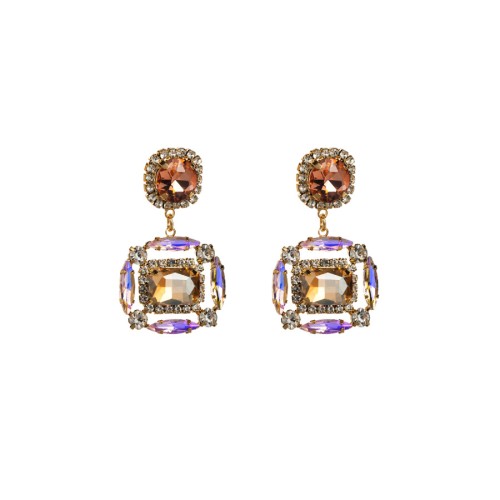 Fashion Jewelry Rhinestone Earrings For Women YWHME-573