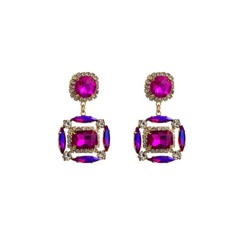 Fashion Jewelry Rhinestone Earrings For Women YWHME-573