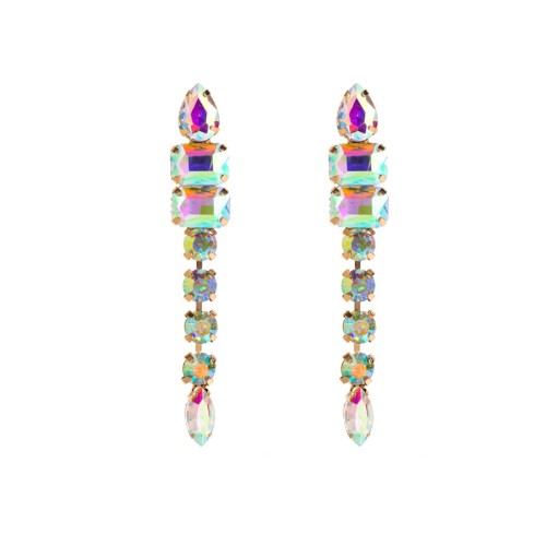 Fashion Jewelry Rhinestone Earrings For Women YWHME-574