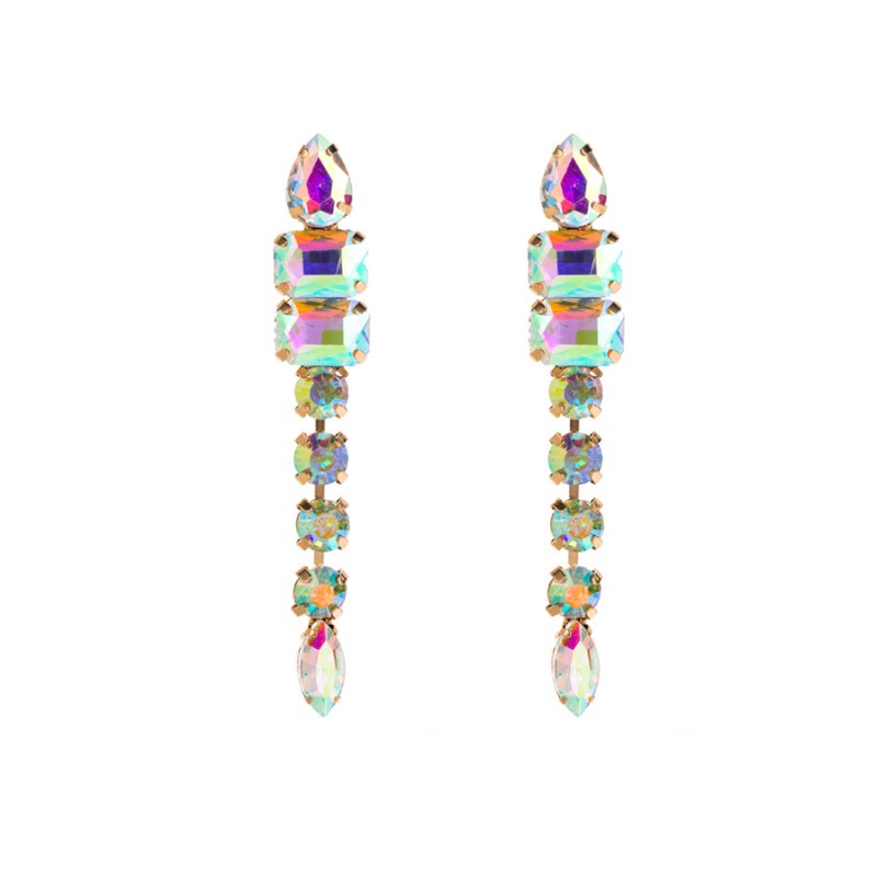 Fashion Jewelry Rhinestone Earrings For Women YWHME-574 