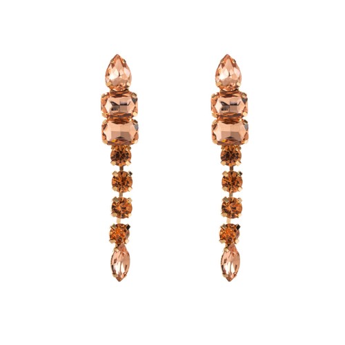 Fashion Jewelry Rhinestone Earrings For Women YWHME-574