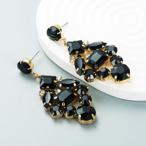 Fashion Jewelry Rhinestone Earrings For Women YWHME-575 