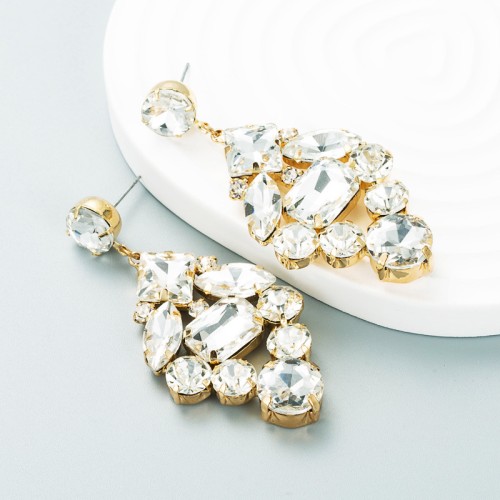 Fashion Jewelry Rhinestone Earrings For Women YWHME-575