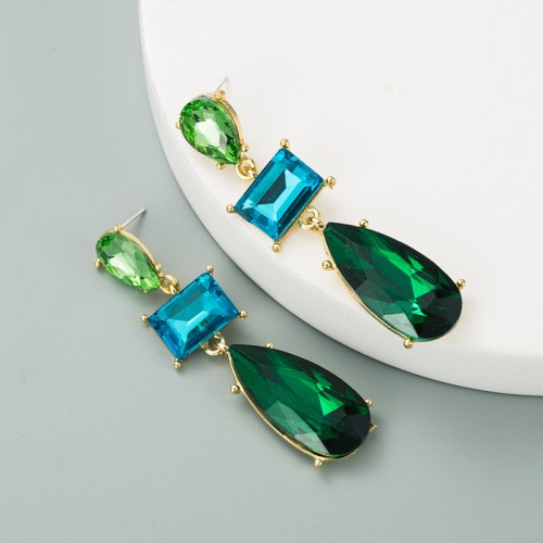 Fashion Jewelry Rhinestone Earrings For Women YWHME-576