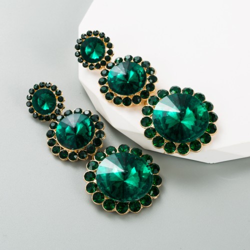 Fashion Jewelry Rhinestone Earrings For Women YWHME-577