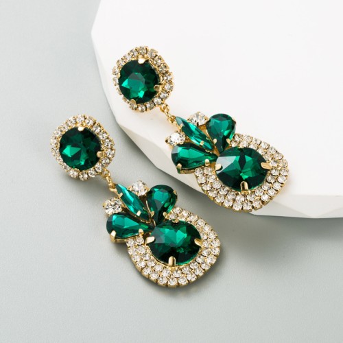 Fashion Jewelry Rhinestone Earrings For Women YWHME-578