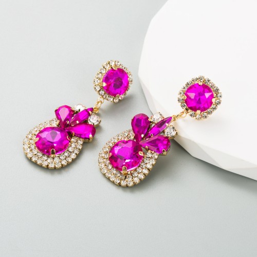 Fashion Jewelry Rhinestone Earrings For Women YWHME-578