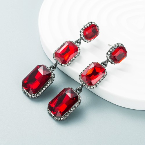 Fashion Jewelry Rhinestone Earrings For Women YWHME-579