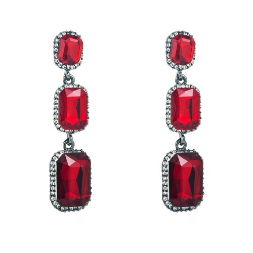 Fashion Jewelry Rhinestone Earrings For Women YWHME-579