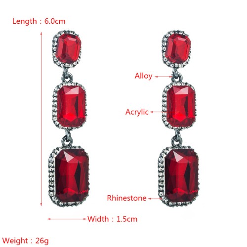 Fashion Jewelry Rhinestone Earrings For Women YWHME-579