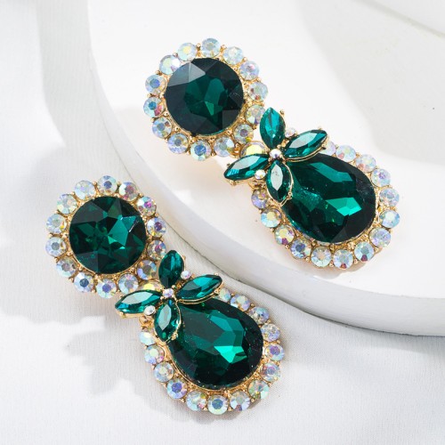 Fashion Jewelry Rhinestone Earrings For Women YWHME-582