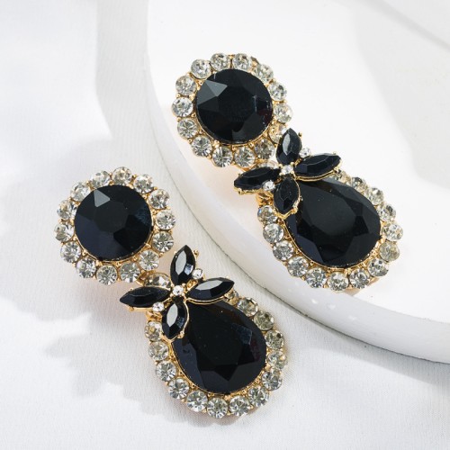 Fashion Jewelry Rhinestone Earrings For Women YWHME-582