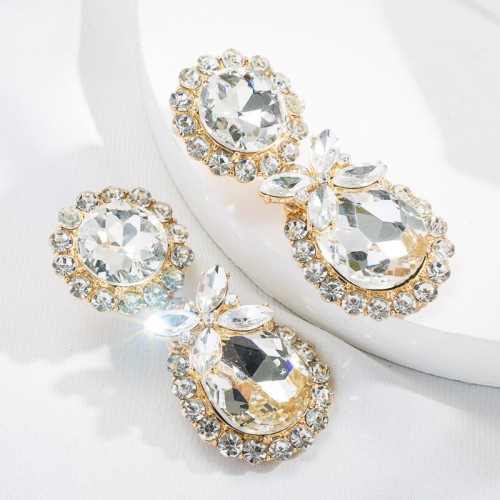 Fashion Jewelry Rhinestone Earrings For Women YWHME-582