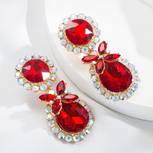 Fashion Jewelry Rhinestone Earrings For Women YWHME-582