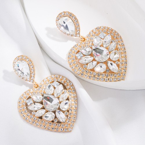 Fashion Jewelry Rhinestone Earrings For Women YWHME-583