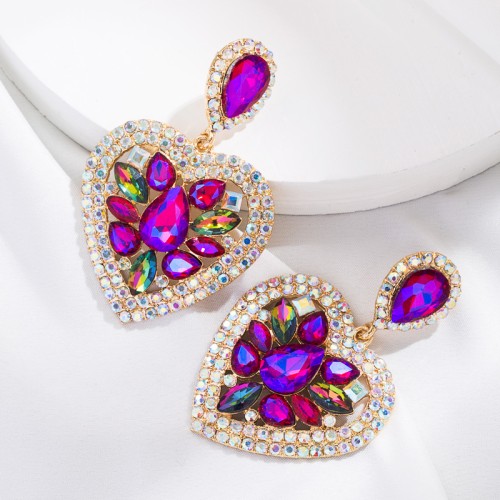 Fashion Jewelry Rhinestone Earrings For Women YWHME-583