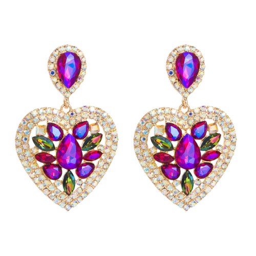 Fashion Jewelry Rhinestone Earrings For Women YWHME-583