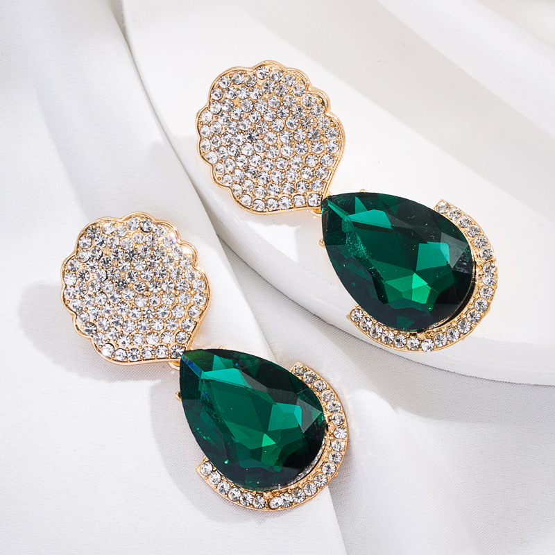 Fashion Jewelry Rhinestone Earrings For Women YWHME-584 