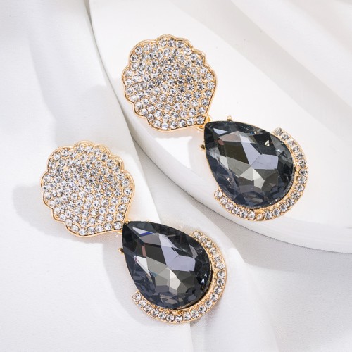 Fashion Jewelry Rhinestone Earrings For Women YWHME-584