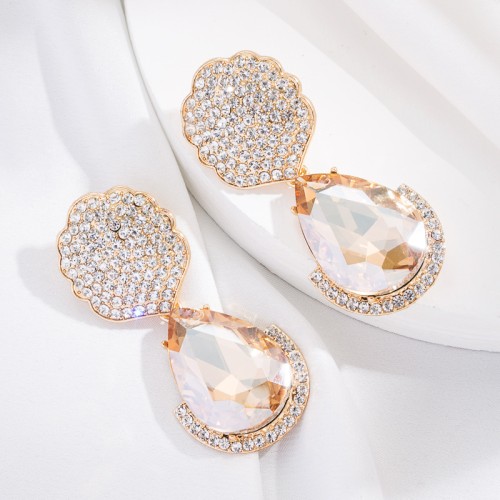 Fashion Jewelry Rhinestone Earrings For Women YWHME-584