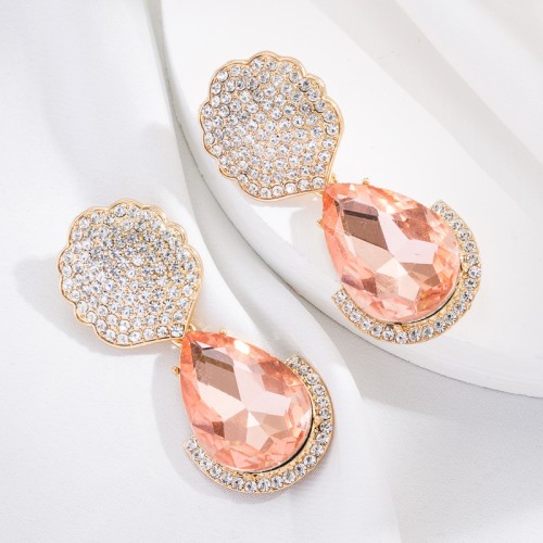 Fashion Jewelry Rhinestone Earrings For Women YWHME-584