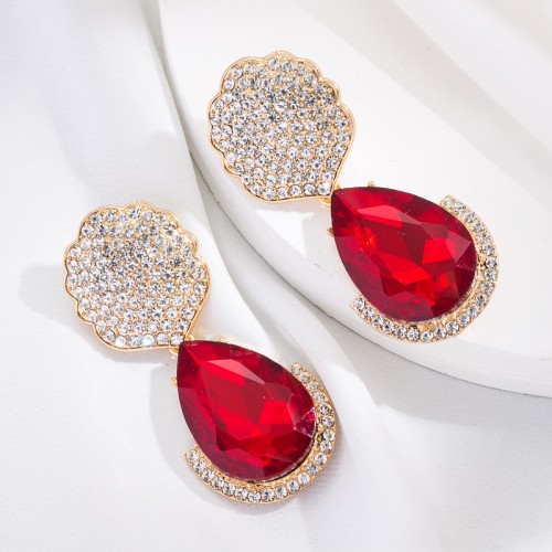 Fashion Jewelry Rhinestone Earrings For Women YWHME-584